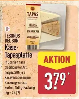 Aldi Nord TESOROS DEL SUR Käse-Tapasplatte Angebot