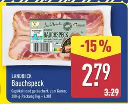 Aldi Nord LANDBECK Bauchspeck Angebot