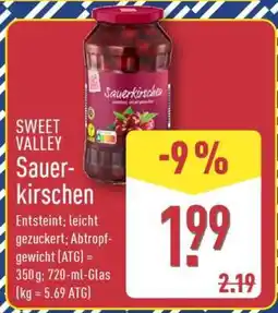 Aldi Nord SWEET VALLEY Sauerkirschen Angebot