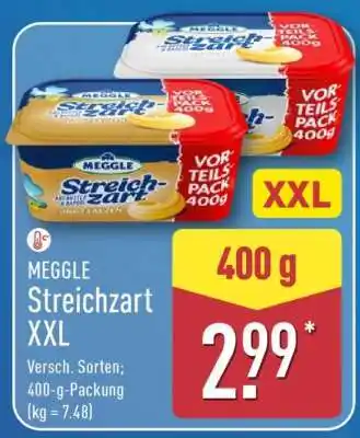 Aldi Nord MEGGLE Streichzart XXL Angebot