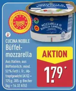 Aldi Nord CUCINA NOBILE Büffelmozzarella Angebot