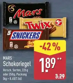 Aldi Nord MARS Schokoriegel Angebot
