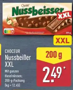 Aldi Nord CHOCEUR Nussbeißer XXL Angebot