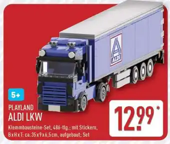 Aldi Nord PLAYLAND ALDI LKW Angebot