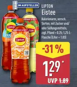 Aldi Nord LIPTON Eistee Angebot