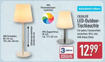 Aldi Nord CASALUX LED-Outdoor-Tischleuchte Angebot