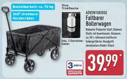 Aldi Nord ADVENTURIDGE Faltbarer Bollerwagen Angebot