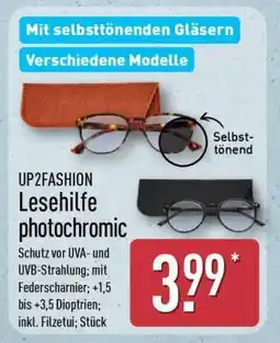 Aldi Nord UP2FASHION Lesehilfe photochromic Angebot