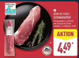 Aldi Nord MEINE METZGEREI Schweinefilet Angebot
