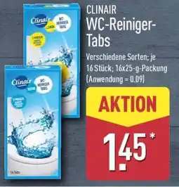 Aldi Nord CLINAIR WC-Reiniger-Tabs Angebot
