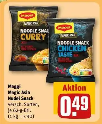 REWE Maggi Magic Asia Nudel Snack Angebot