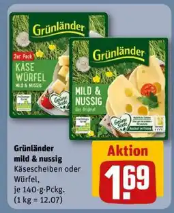 REWE Grünländer mild & nussig Angebot