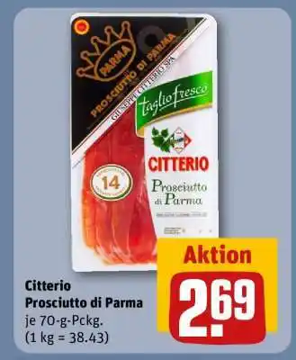 REWE Citterio Prosciutto di Parma Angebot
