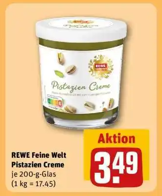 REWE REWE Feine Welt Pistazien Creme Angebot