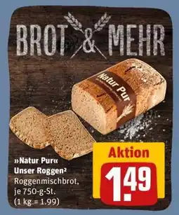 REWE Natur Pur Unser Roggen² Angebot