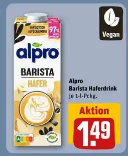 REWE Alpro Barista Haferdrink Angebot