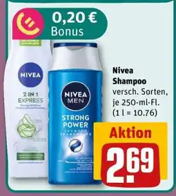 REWE Nivea Shampoo Angebot