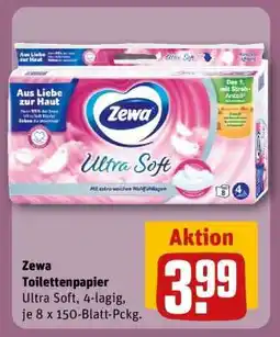 REWE Zewa Toilettenpapier Angebot