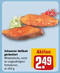 REWE Schwarzer Heilbutt geräuchert Angebot
