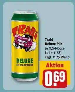 REWE Trabi Deluxe Pils Angebot