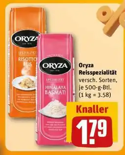 REWE Oryza Reisspezialität Angebot