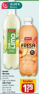 REWE GRANINI Die Limo Angebot