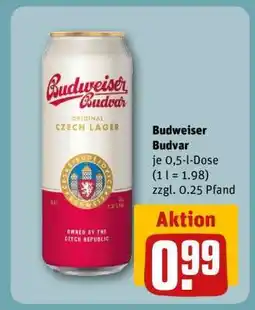 REWE Budweiser Budvar Angebot