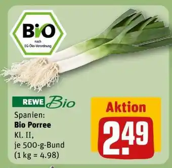 REWE Bio-Porree Angebot