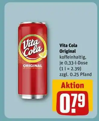 REWE Vita Cola Original Angebot