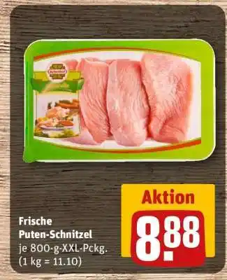 REWE Frische Puten Schnitzel Angebot
