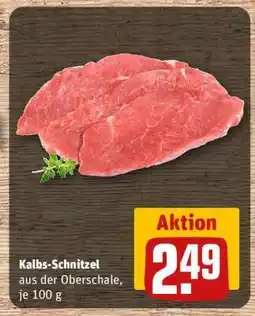 REWE Kalbs- schnitzel Angebot