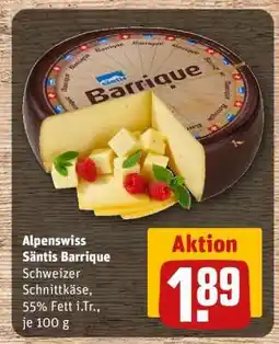 REWE Alpenswiss Säntis Barrique Angebot