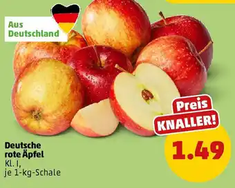 PENNY Deutsche rote Äpfel Angebot