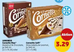PENNY LANGNESE Cornetto Max oder Cornetto Soft Angebot
