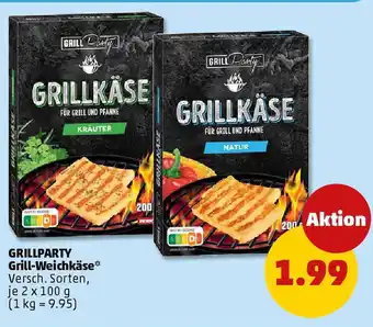 PENNY GRILLPARTY Grill-Weichkäse Angebot