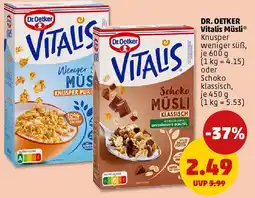 PENNY DR. OETKER Vitalis Müsli Angebot
