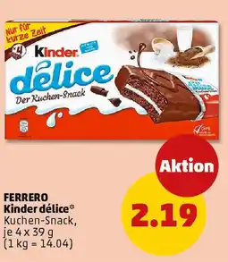 PENNY FERRERO Kinder délice Angebot
