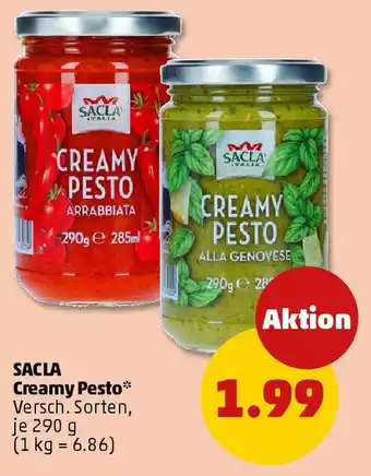 PENNY SACLA Creamy Pesto Angebot