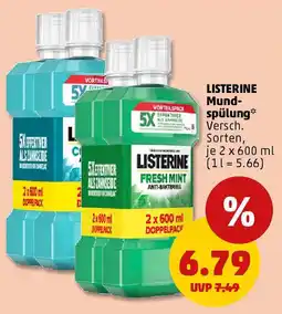 PENNY LISTERINE Mund- spülung Angebot