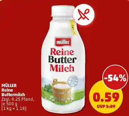 PENNY MÜLLER Reine Buttermilch Angebot