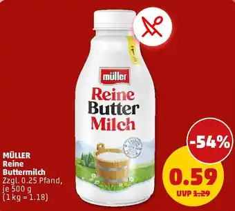 PENNY MÜLLER Reine Buttermilch Angebot