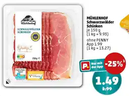 PENNY MÜHLENHOF Schwarzwälder Schinken Angebot
