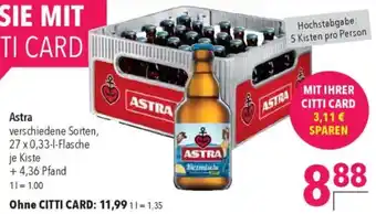 CITTI Markt Astra Angebot