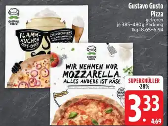 Edeka Gustavo Gusto Pizza Angebot