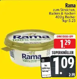 Edeka Rama zum Streichen, Backen & Kochen Angebot