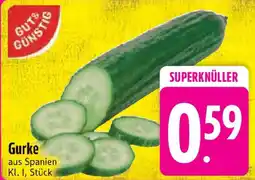 Edeka GUT&GÜNSTIG Gurke Angebot