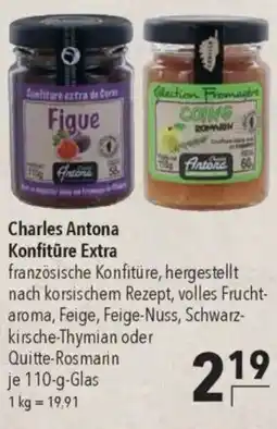 CITTI Markt Charles Antona Konfitüre Extra Angebot