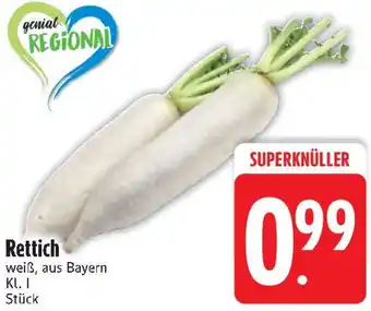 Edeka Rettich weiß Angebot