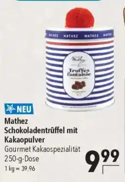 CITTI Markt Mathez Schokoladentrüffel mit Kakaopulver Angebot