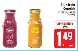 Edeka All in Fruits Smoothie Angebot